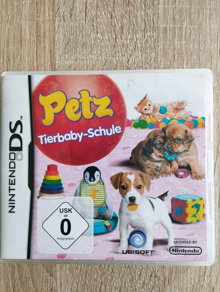 Nintendo DS, Petz Tierbaby-Schule , Spiel in Waren (Müritz)