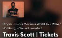 2x Tickets Travis Scott - Golden Circle - 27.07.2024 - Frankfurt Baden-Württemberg - Erdmannhausen Vorschau