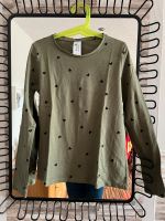 Pullover T-Shirt Khaki mit Herzen C&A 146/152 Schleswig-Holstein - Büdelsdorf Vorschau