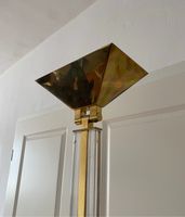 Art Deco Deckenfluter Stehlampe Stehleuchte Messing Vintage Neuhausen-Nymphenburg - Neuhausen Vorschau