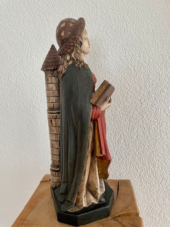 Heiligen Figur von J.L. Delaroche/ Frankreich signiert in Salem