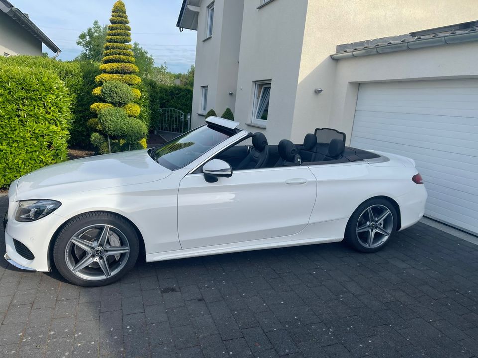 Mercedes-Benz C 250 Cabrio 9G/AMG-LINE/AIRSCARF/AIRCAP/AHK/U21 in Mayen