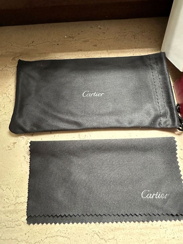 Cartier Brille C Dekor Black Horn in Aachen