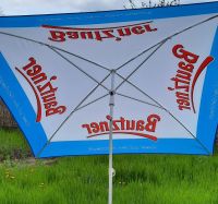 Sonnenschirm + Ständer unbenutzt, mit Werbung Thüringen - Erfurt Vorschau