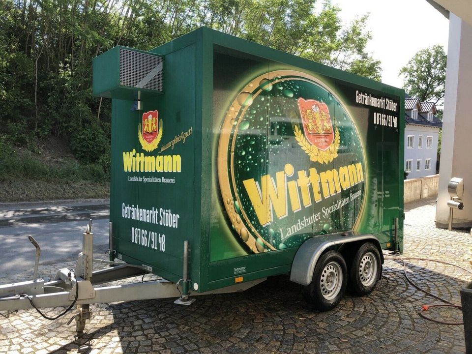 Verleihe vermiete Kühlwagen Anhänger Pkw Party Event Termine Frei in Gammelsdorf