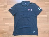 Nike Track & Field Polo Shirt USA Navy Blau Rot Weiß L Nordrhein-Westfalen - Kall Vorschau