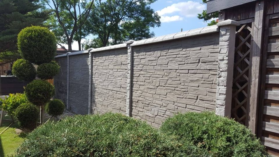 Betonzaun  Sichtschutzzaun Gartenzaun aus Polen in Calbe (Saale)