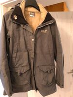 Jack Wolfskin Winterjacke, grau, Gr. M, mit Fleecejacke, Kapuze Bayern - Wackersdorf Vorschau