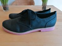 Schuhe Schnürschuhe schwarz pink Bayern - Wendelstein Vorschau