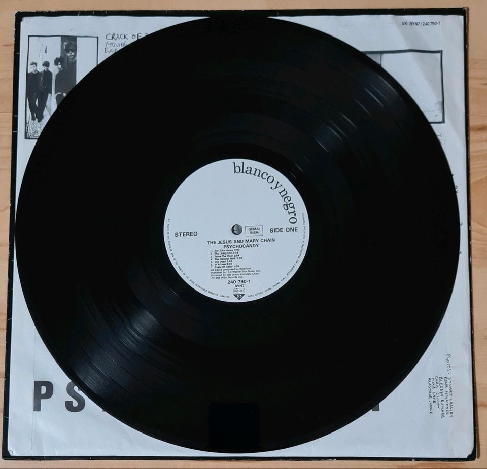 Psychocandy, The Jesus And Mary Chain, rare Vinyl LP in Schweinfurt