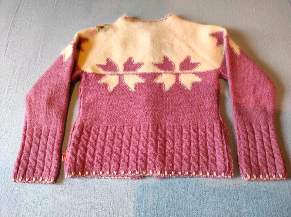 Mädchen Strickjacke Wolle, Oilily, rosa, 116, sehr gut in Oetzen