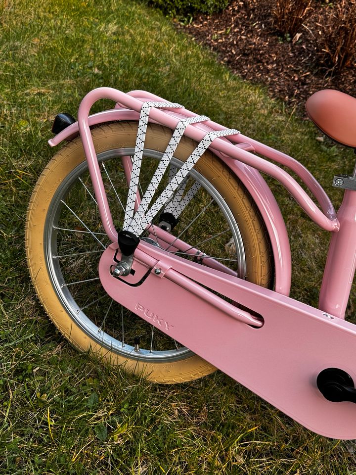 Mädchen Fahrrad Puky Steel Classic Fahrrad 18 Zoll rosa in Mayen