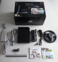 Nintendo Wii Konsole Wii Sports & Mario Kart & Wii Wheel schwarz Brandenburg - Cottbus Vorschau