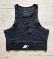 Nike Tank Top bauchfrei Damen Gr. M schwarz Sachsen - Neuhausen Vorschau