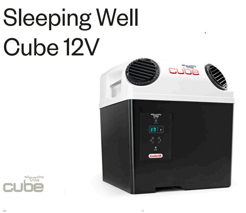 Mobile Klimaanlage Sleeping Well Cube 12V Camper Wohnmobil in