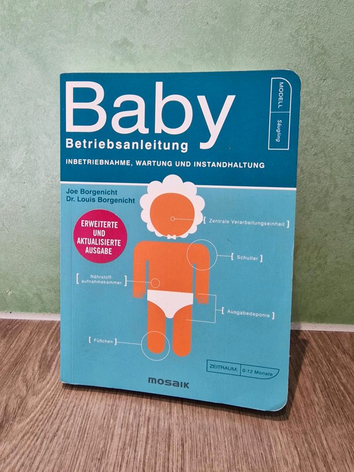 "Baby Betriebsanleitung" Buch lustig Geschenk Geburt in Lahnau