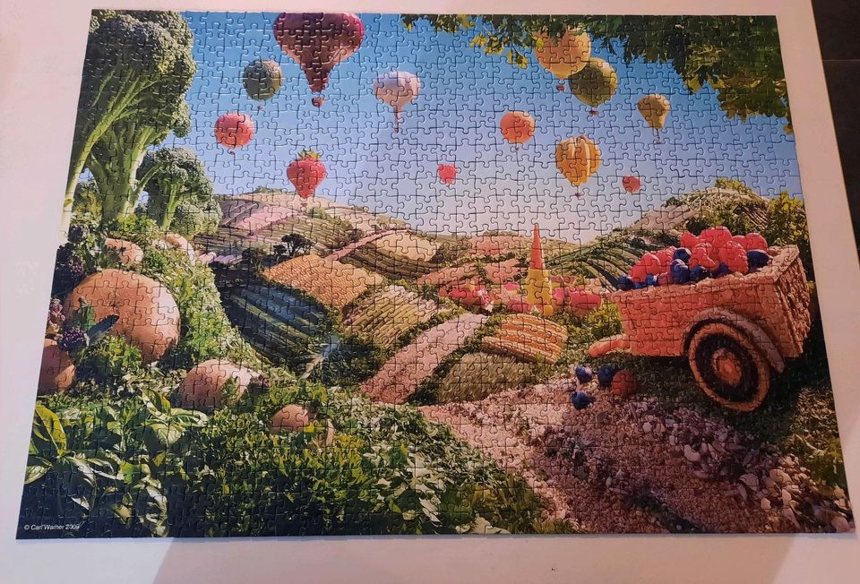 Puzzle Ravensburger 1000 Teile in Rüsselsheim