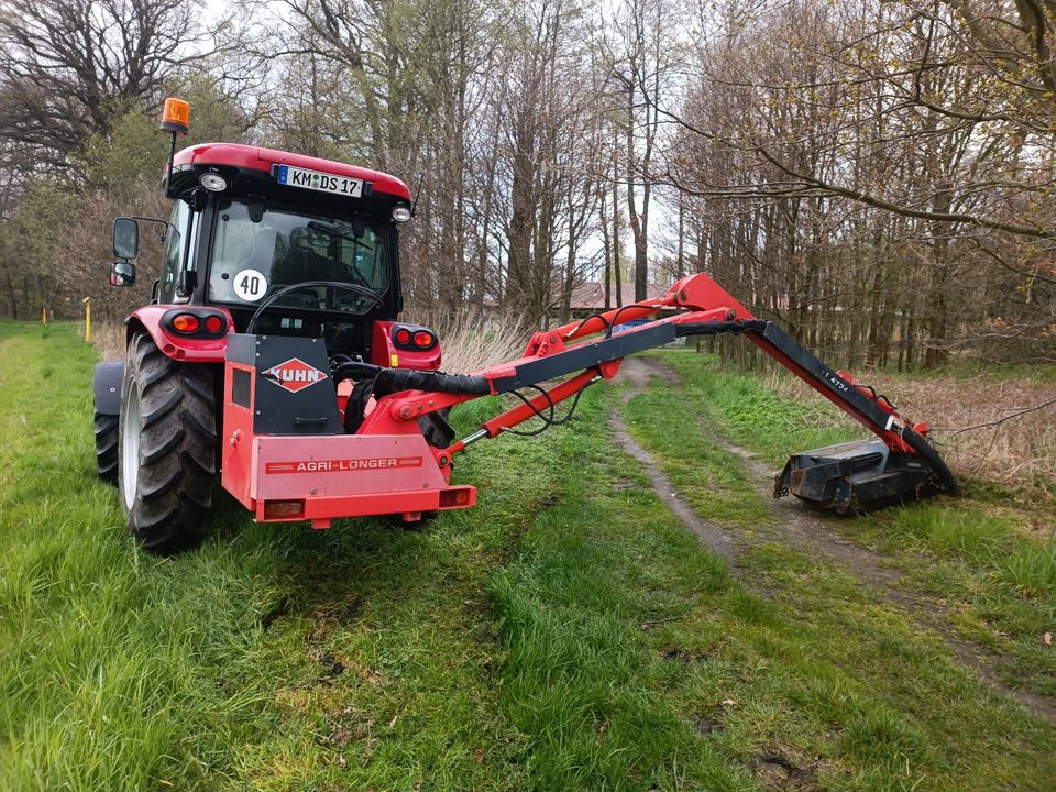 Mieten Vermietung Mulcher Böschungsmulcher Böschungsmäher Auslege in Pulsnitz