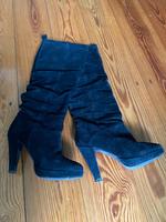 Stiefel High Heels Boots echtes Wildleder Schwarz 36 Eimsbüttel - Hamburg Eimsbüttel (Stadtteil) Vorschau