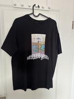 Schwarzes bedrucktes T Shirt Sachsen-Anhalt - Magdeburg Vorschau