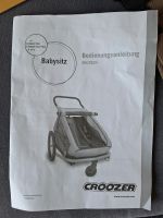 Croozer Babysitz Nordrhein-Westfalen - Arnsberg Vorschau