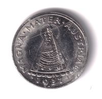 (C45h) Miniaturgeld MAGNA MATER 1937 - 5 Schilling Österreich Bayern - Lindau Vorschau