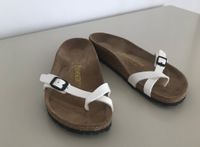 BIRKENSTOCK PIAZZA, Zehensteg-Sandale, Gr. 38 Weiß, Birkoflor Niedersachsen - Hildesheim Vorschau