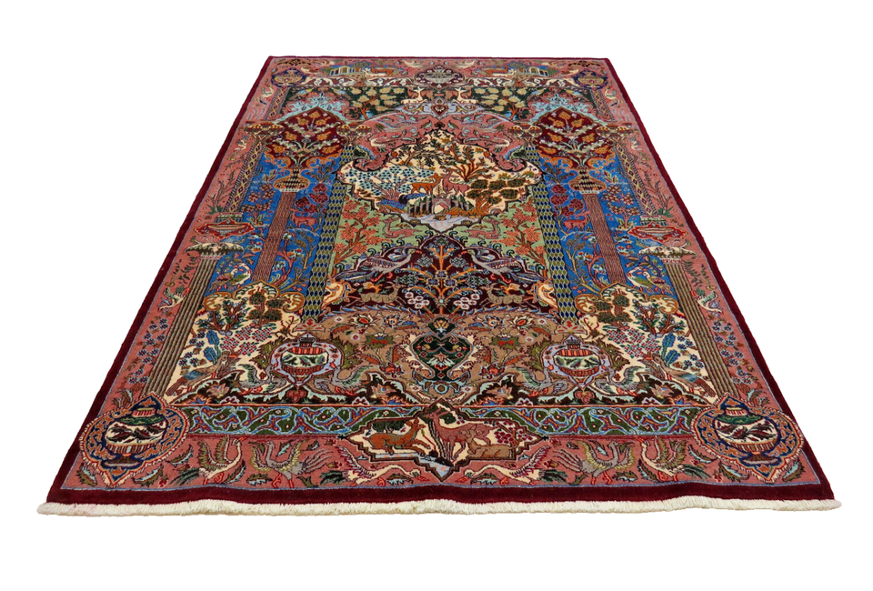 NEU 295x200cm Handgeknüpft Orientteppich Kashmar Perserteppich in Hamburg