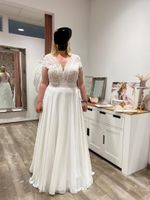 Hochzeitskleid aus Chiffon und spitze Nordrhein-Westfalen - Stadtlohn Vorschau