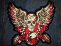 Rücken Aufnäher Skull Wings Biker backpatch Berlin - Zehlendorf Vorschau