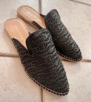 Eva langoria Damen Espadrilles Pantoletten schwarz Gr. 38 Bayern - Ergolding Vorschau