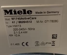 MIELE W 1740 Active Care I WASCHMASCHINE I 6KG I SUMMER I DISPLAY in Berlin