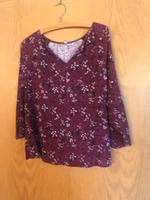Damen Bordeaux 3/4 Arm T-Shirt Bochum - Bochum-Ost Vorschau