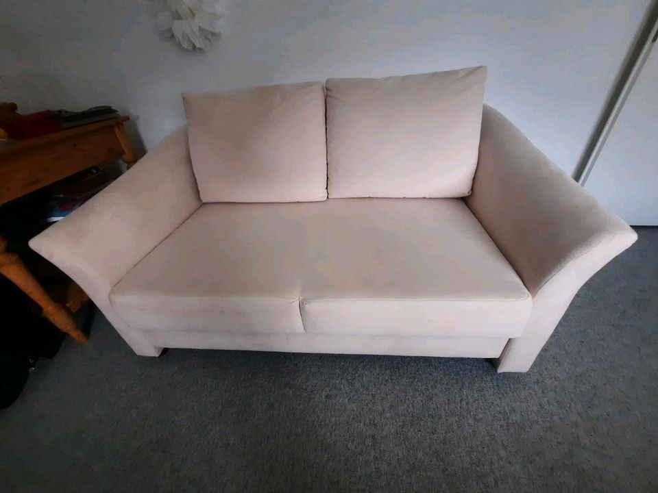 Alt Sofa-Sessel-Set Sofa Sessel Couch Retro in Groß-Gerau