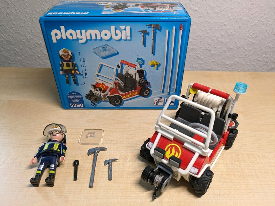 Playmobil City Action Feuerwehrkart 5398, komplett in Oberhausen