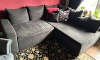Sofa Couch Ecksofa Schlafsofa grau dunkel schwarz Hamburg-Nord - Hamburg Barmbek Vorschau