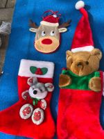 Grosse weihnachts stiefel aus plüsch stofftieren je 12€ die gross Rheinland-Pfalz - Friesenhagen Vorschau