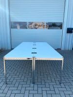 USM Haller Tisch plus, 300 x 75 cm MDF reinweiß, insges. 2 Stück Niedersachsen - Lüneburg Vorschau