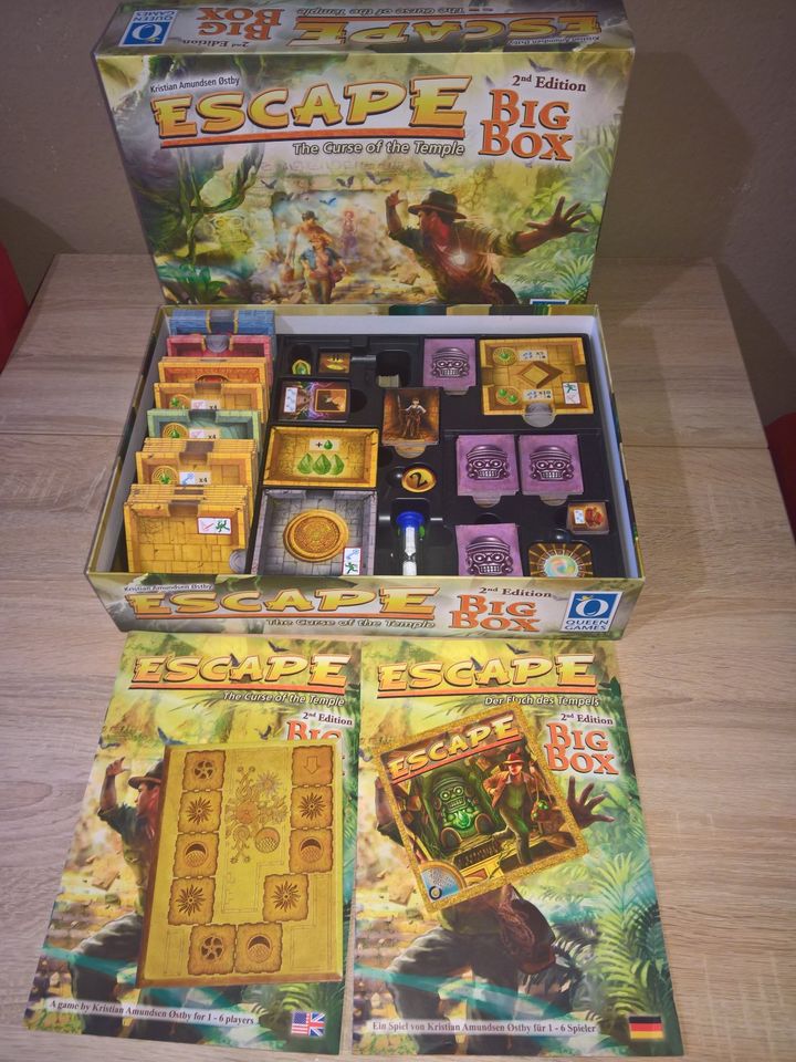 ☀️ ESCAPE The Curse of the Temple 2. Edition BIG BOX Queen Games in Kassel