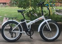 Misterride 24 Zoll Ebike Fat/Faltbike No:9000 weiss Baden-Württemberg - Karlsruhe Vorschau