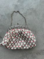 Trachtentasche Dirndltasche Tasche Vintage 70er Blumen Handarbeit Bayern - Berg Vorschau