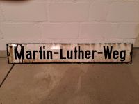 Straßenschild Martin Luther Vintage 50er Jahre Hannover - Döhren-Wülfel Vorschau