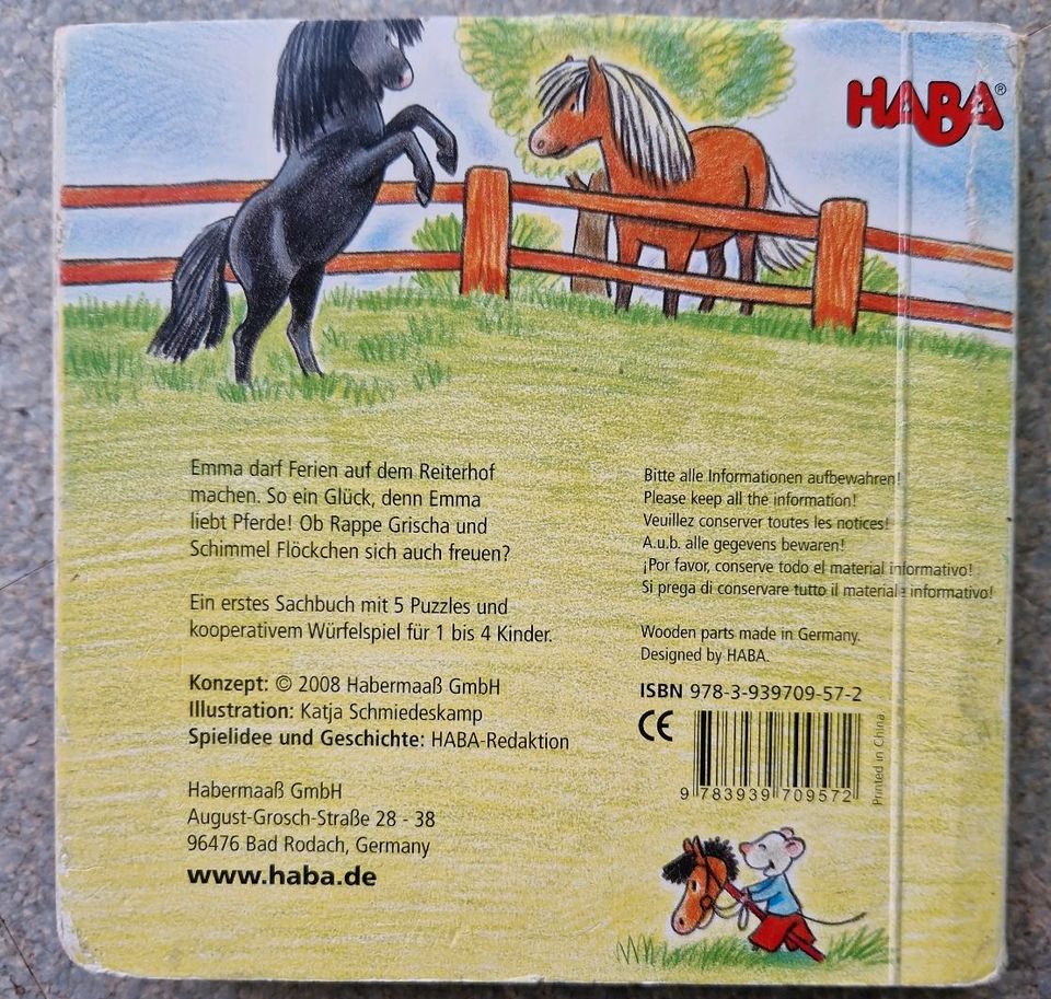 HABA Emma auf dem Reiterhof in Bad Salzdetfurth