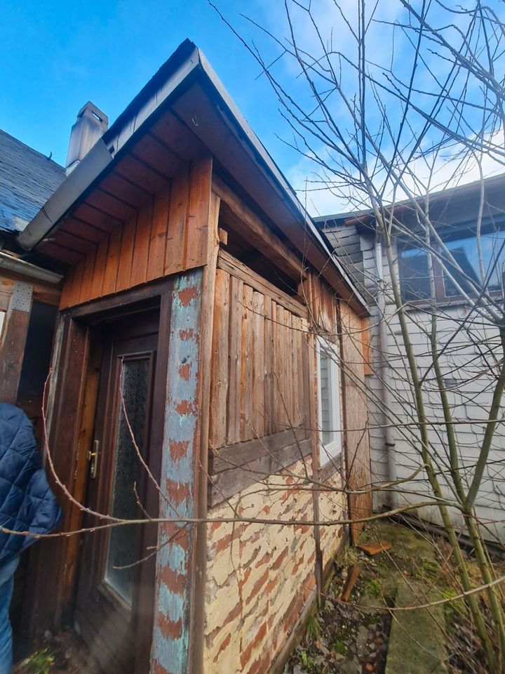 Einfamilienhaus mit Garten und großen Grundstück im grünen Thüringen in Großbreitenbach