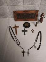 vintage antik religiöse Gegenstände Leder Holz Porzellan Bayern - Nördlingen Vorschau
