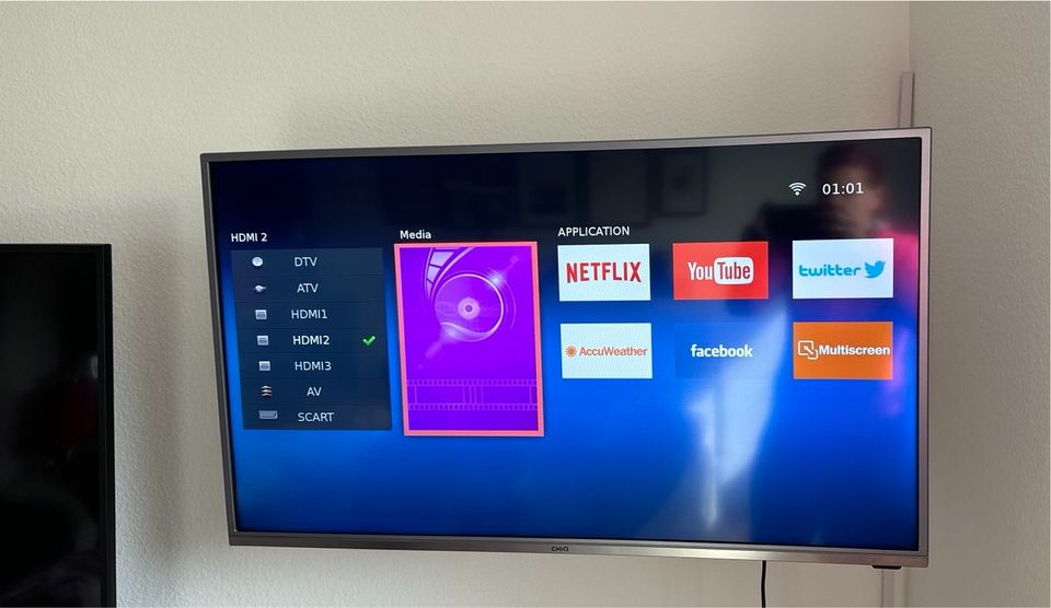 LED 40 Zoll TV Fernseher in Damme