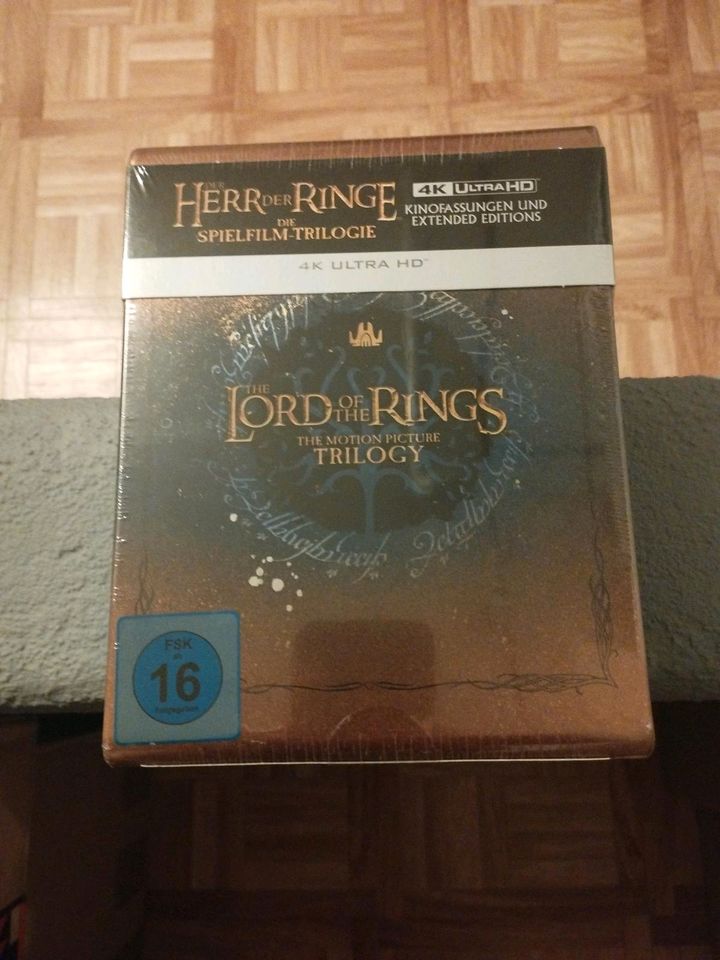 Herr der Ringe Trilogie 4K UHD Limited Steelbook in Grettstadt