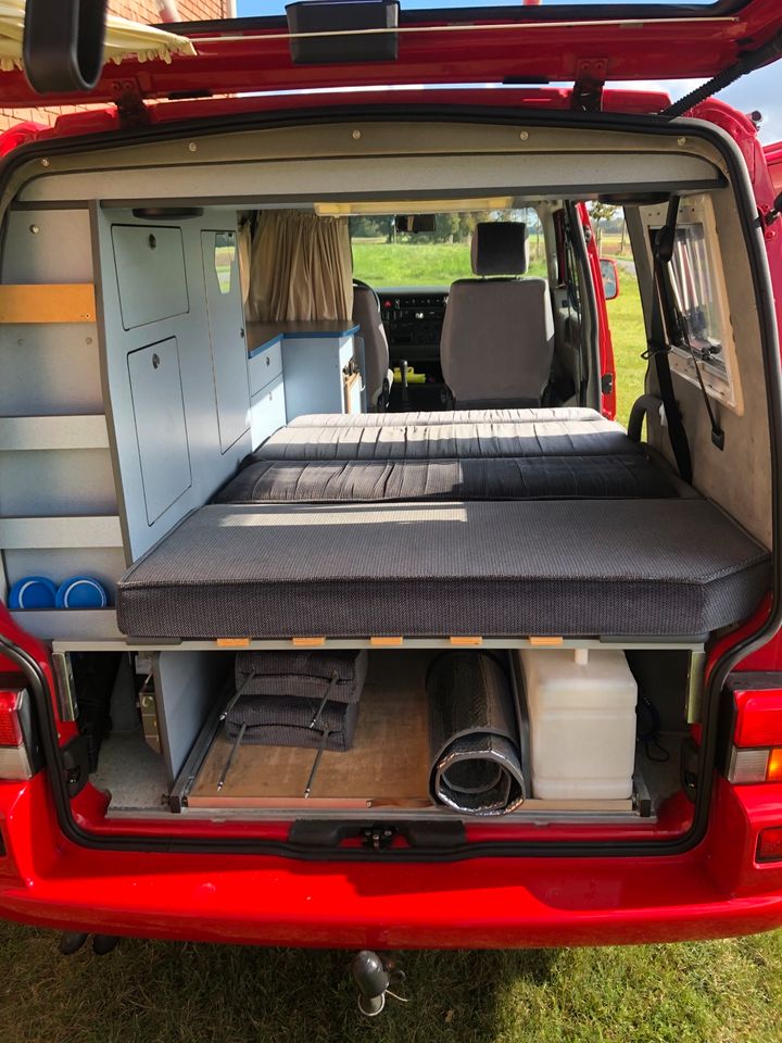 VW T4 Camper Campingbulli Wohnmobil Fischer Ausbau in Rheda-Wiedenbrück