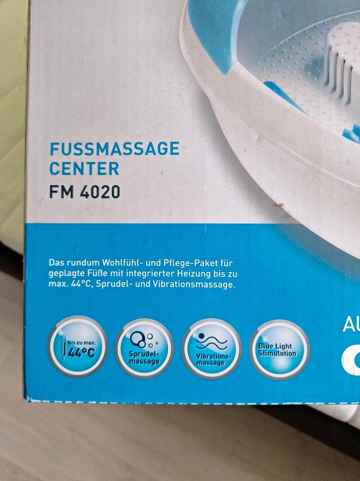 Grundig Fuss Massage Center Massage Gerät Whirlpool Fußbad in Niesky