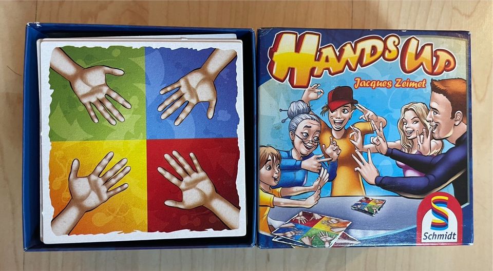 Hands up • Spiel • Kartenspiel • Schmudt • 6+ • 2-8 Spieler in Neu-Anspach